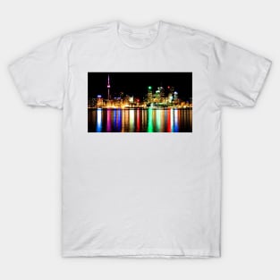 Toronto Skyline Night T-Shirt